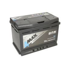 4MAX 72Ah R+ 760A EFB