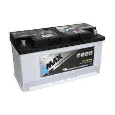 4MAX 90Ah(20h) 75Ah(5h) 630Wh (Deep Cycle)