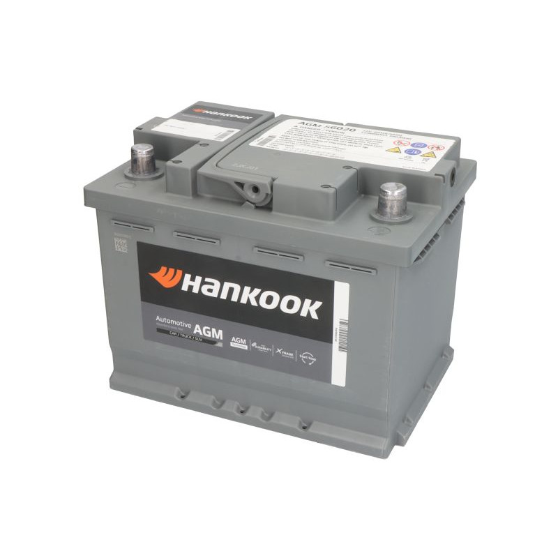 Акумулятор Hankook 60Ah 680A R+ AGM Start-Stop