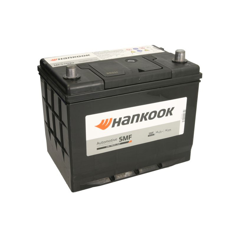 Акумулятор автомобільний Hankook 70Ah R+ 540A (Asia)