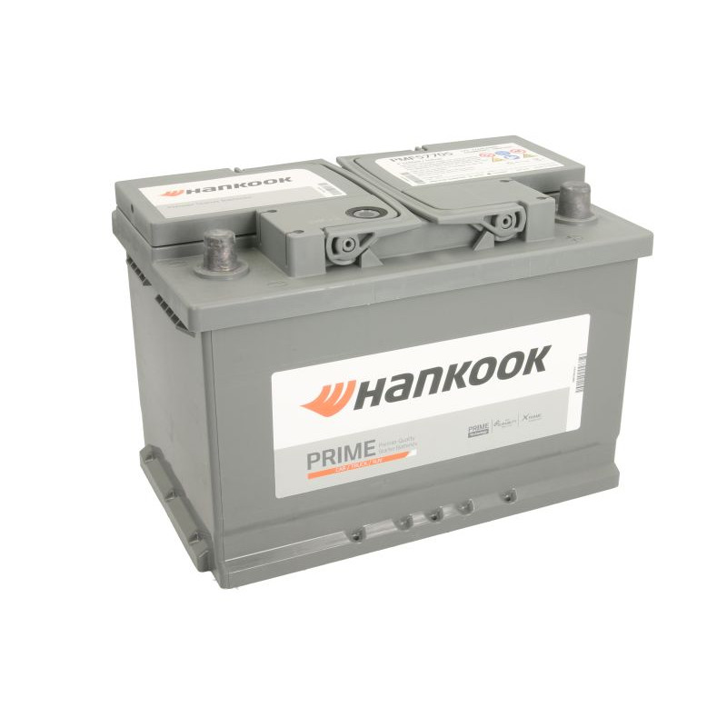 Акумулятор автомобільний Hankook Prime 77Ah R+ 780A