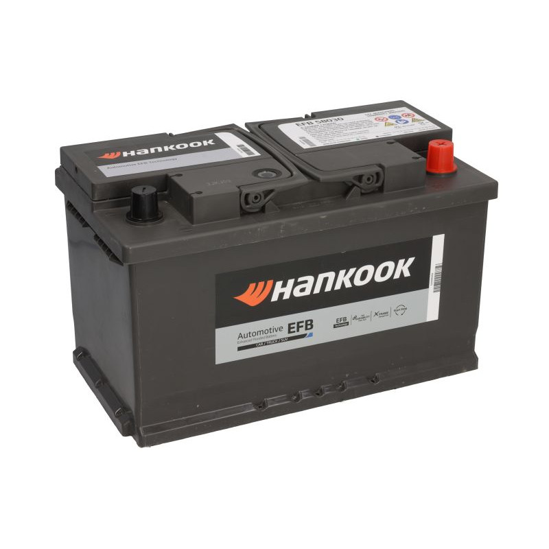 Акумулятор Hankook 80Ah R+ 800A EFB Start-stop