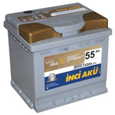 Inci Aku Nanogold 55Ah R+ 520A EFB (знято з виробництва)