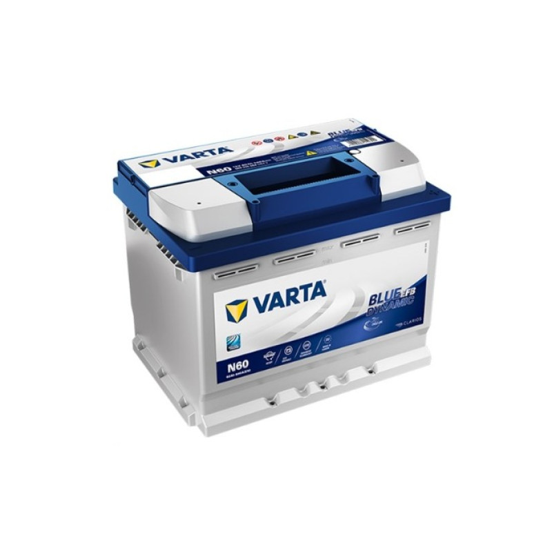 Акумулятор Varta N60 Blue Dynamic EFB 60Ah 640A R+ Start-Stop