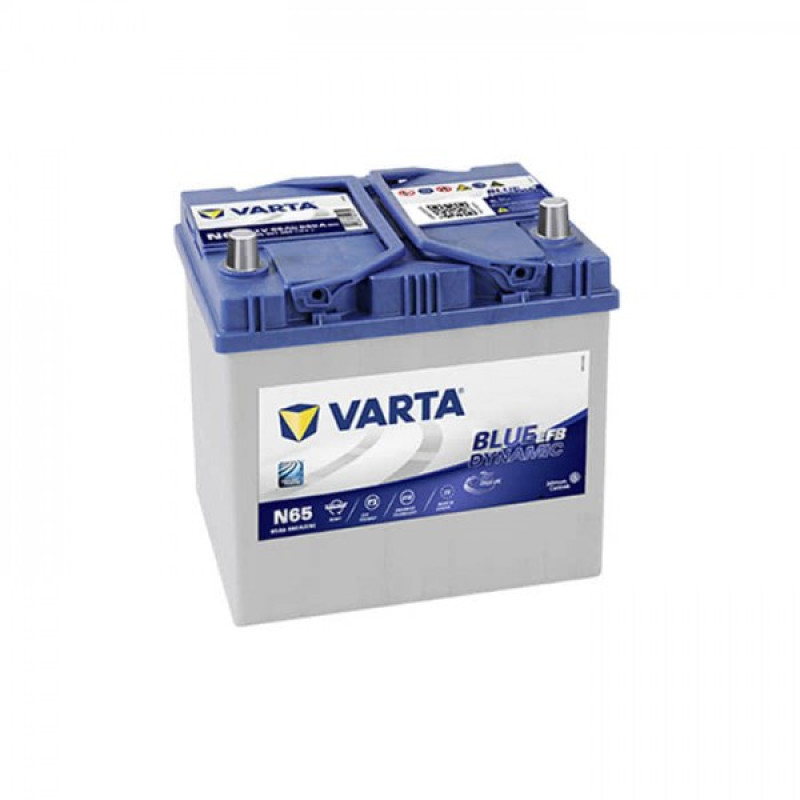 Акумулятор Varta N65 Blue Dynamic 65Ah 650A R+ EFB (Asia) Start-Stop