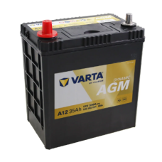 Varta A12 35Ah 340A L+ AGM (Asia тонкі клеми)
