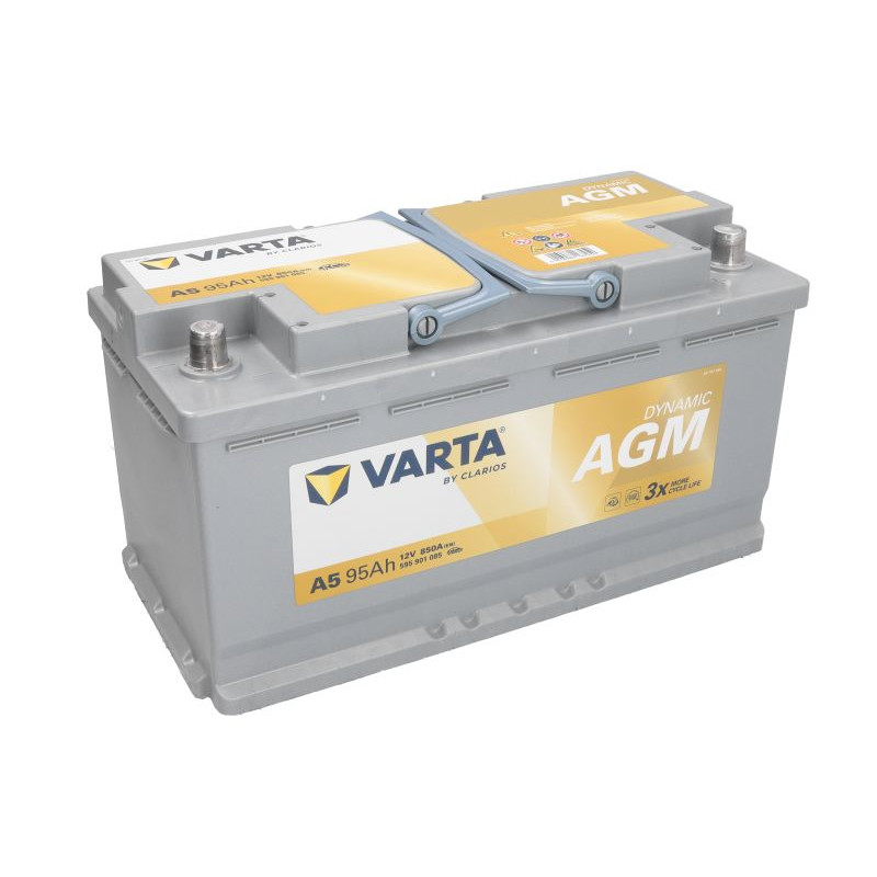 Акумулятор Varta A5 AGM 95Ah 850A R+ (595 901 085) Start-Stop