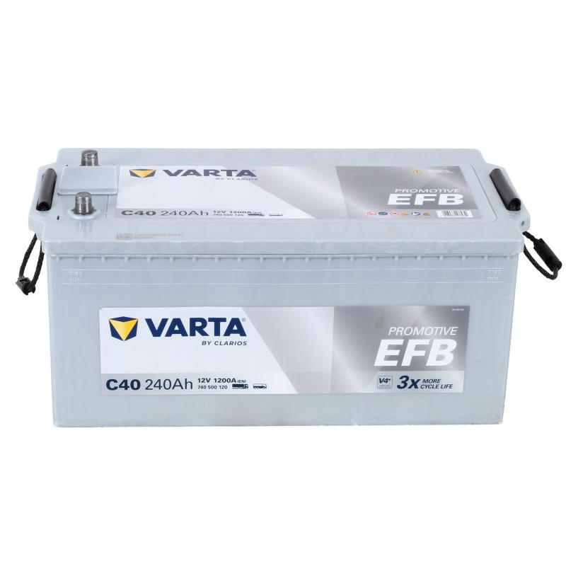 Автомобільний акумулятор Varta ProMotive EFB C40 240Ah 1200A L+