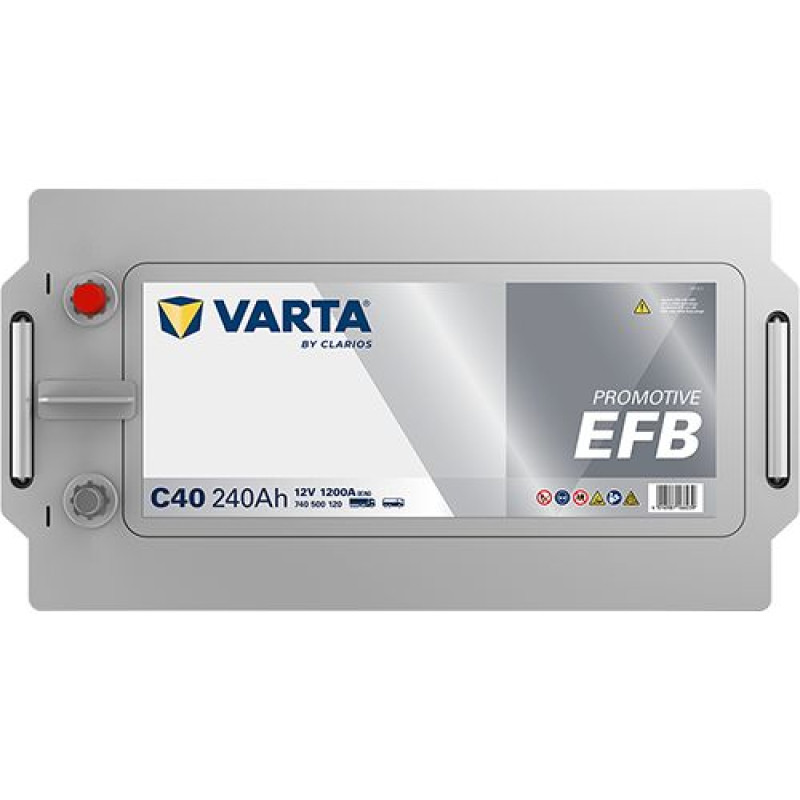 Автомобільний акумулятор Varta ProMotive EFB C40 240Ah 1200A L+