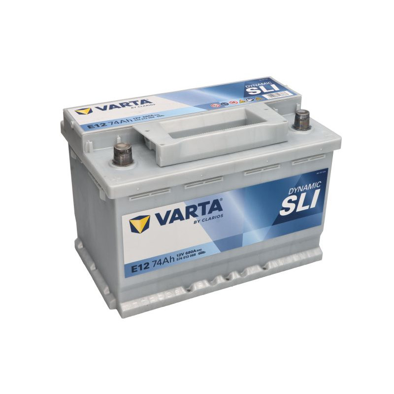 Акумулятор Varta E12 Dynamic SLI 74Ah 680A L+