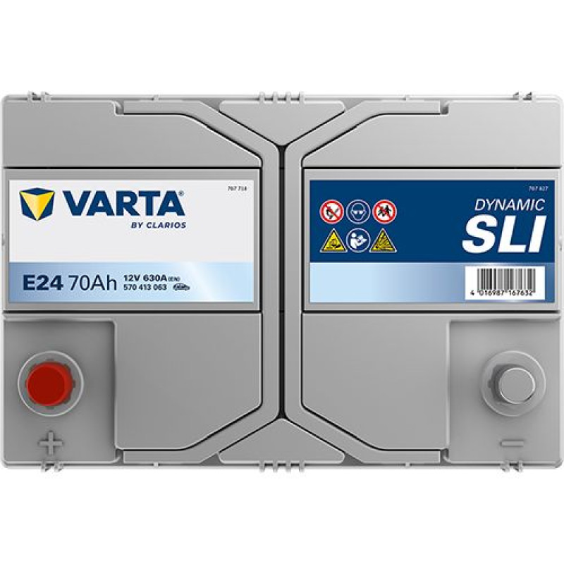 Акумулятор Varta E24 Dynamic SLI 70Ah 630A L+ (Asia)