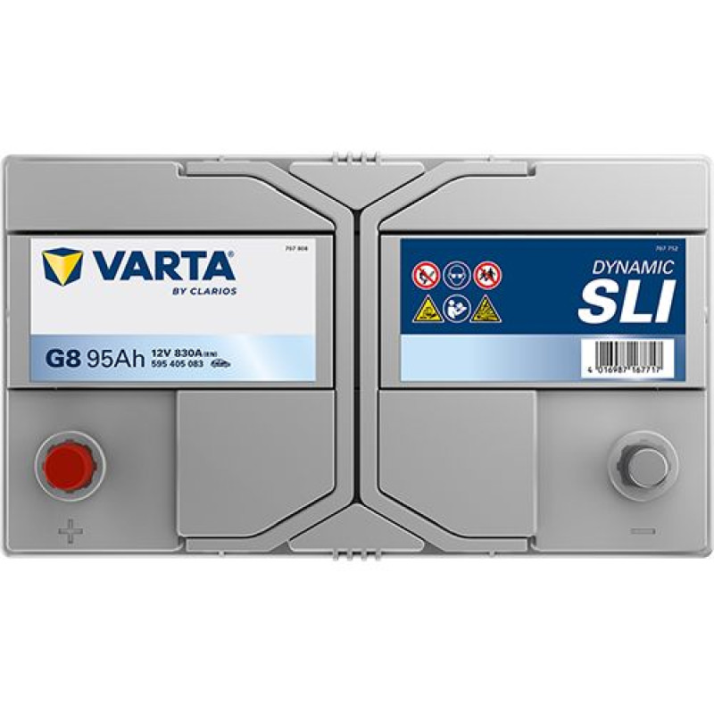 Акумулятор Varta G8 Blue Dynamic 95Ah 830A L+ (Asia) (595 405 083)