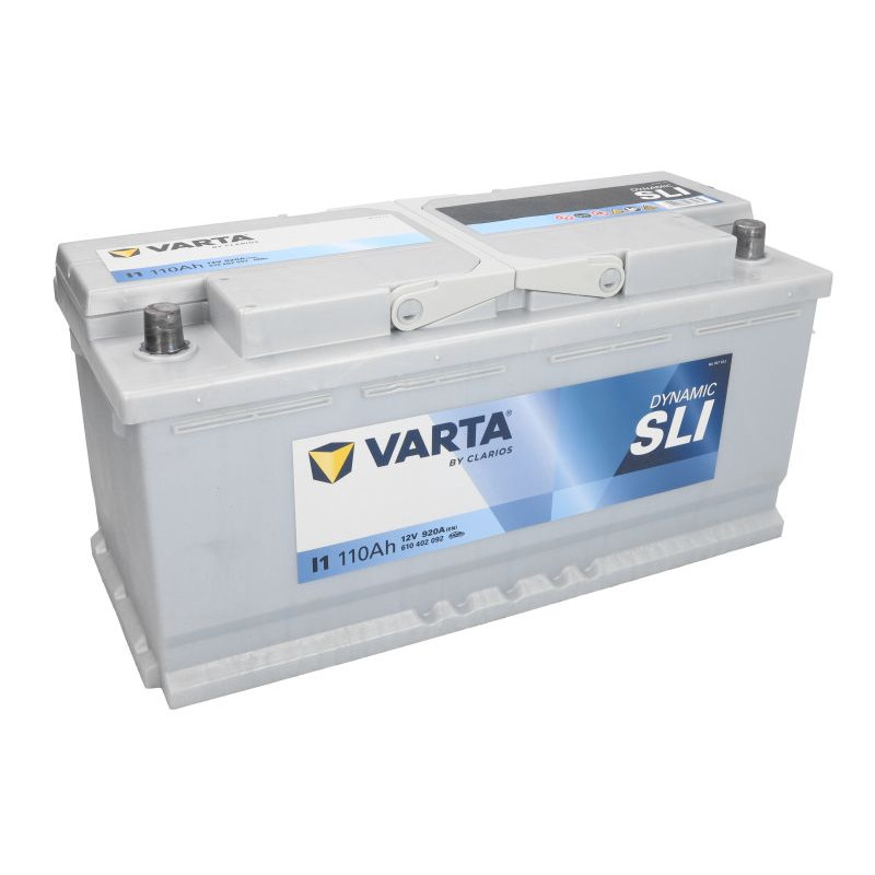 Акумулятор Varta I1 Silver Dynamic 110Ah 920A R+ (610 402 092)