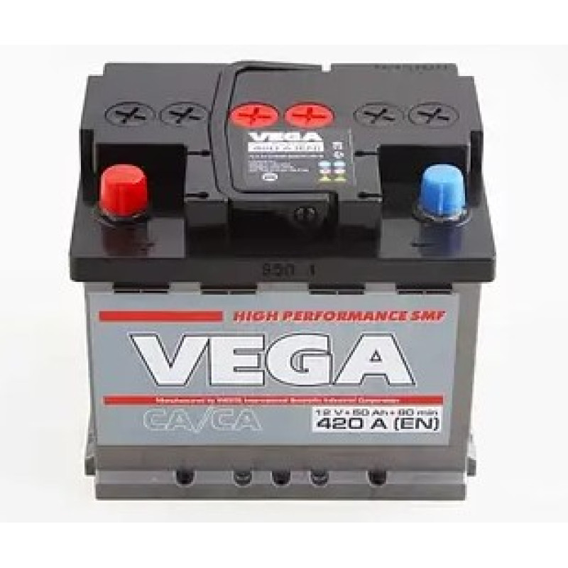 Акумулятор Vega Standard 50Ah 420A L+ Westa