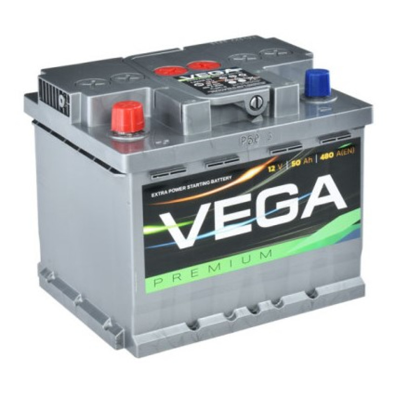 Акумулятор Vega 50Ah 480A L+ (Premium)