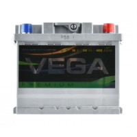 Vega 50Ah 480A R+ (низький)