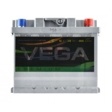 Vega 50Ah 480A R+ (низький)