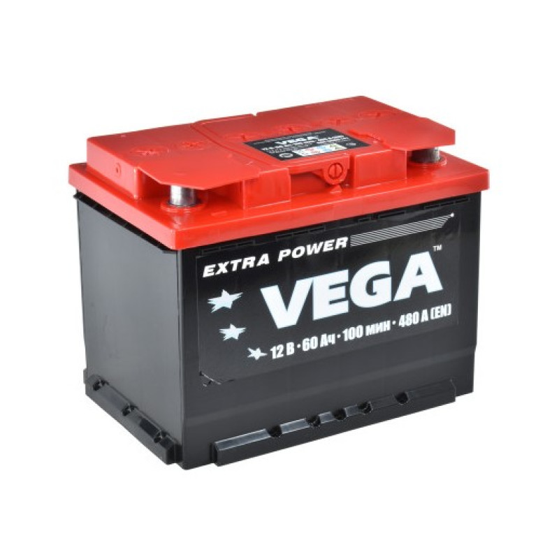Акумулятор Vega 60Ah R+ 480A (econom)