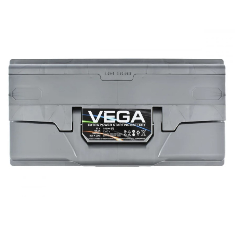 Автомобільний акумулятор VEGA Premium 92Ah 800A R+