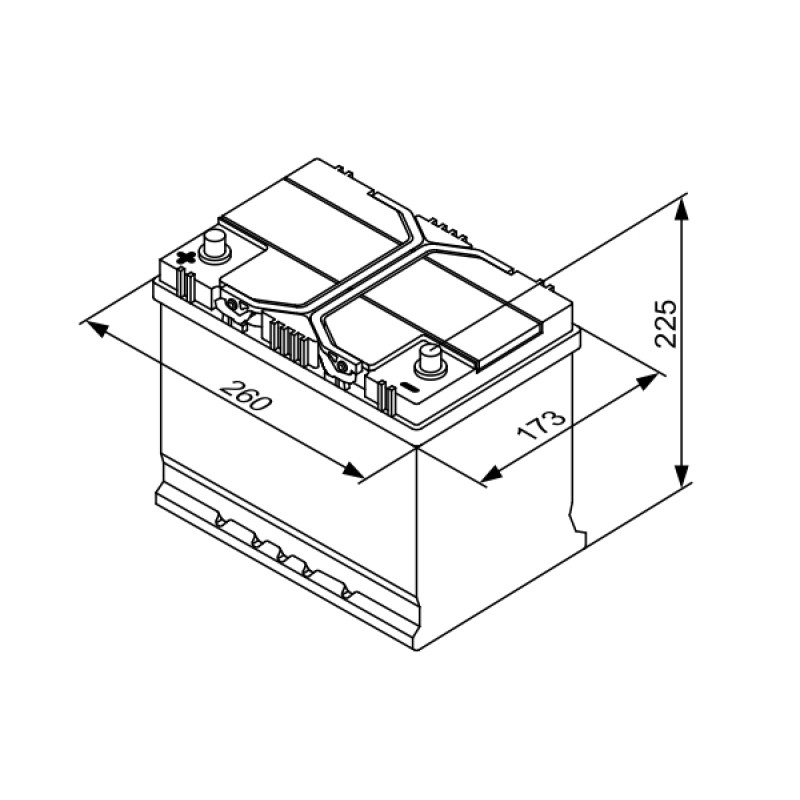 Акумулятор Bosch S4 027 (Silver) 70Ah 630A L+ Asia