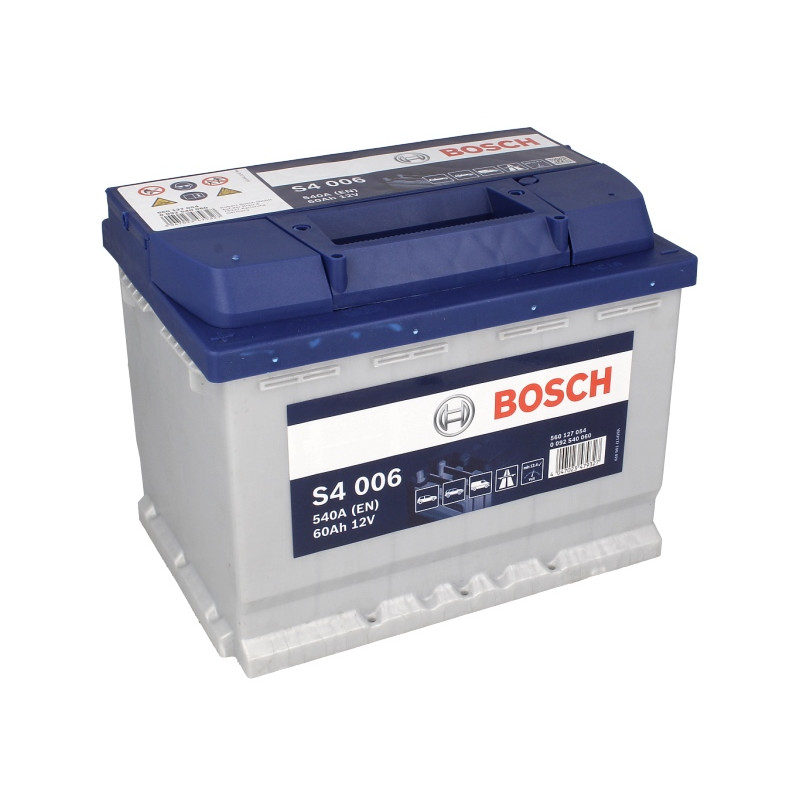 Автомобільний акумулятор Bosch S4 (006) 60Ah 540A L+