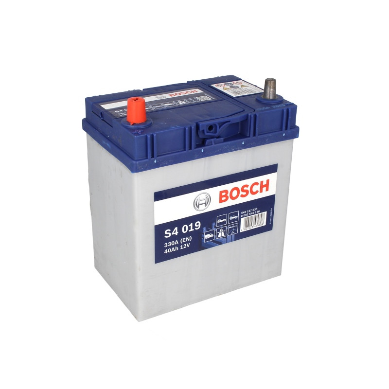 Акумулятор Bosch S4 (019) 40Ah 330A L+ (Asia тонкі клеми) Daewoo Matiz