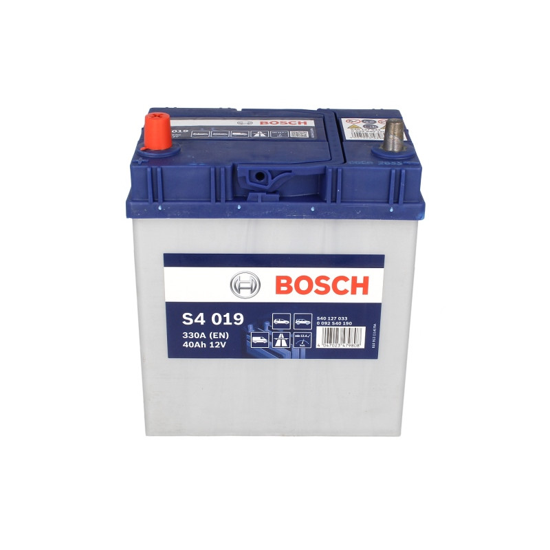 Акумулятор Bosch S4 (019) 40Ah 330A L+ (Asia тонкі клеми) Daewoo Matiz