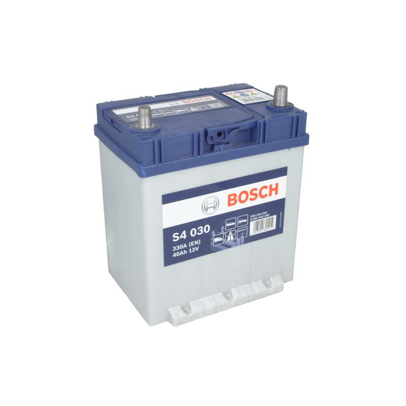 Акумулятор Bosch S4 001 (S4 030) 40Ah 330A R+ (Asia тонкі клеми)