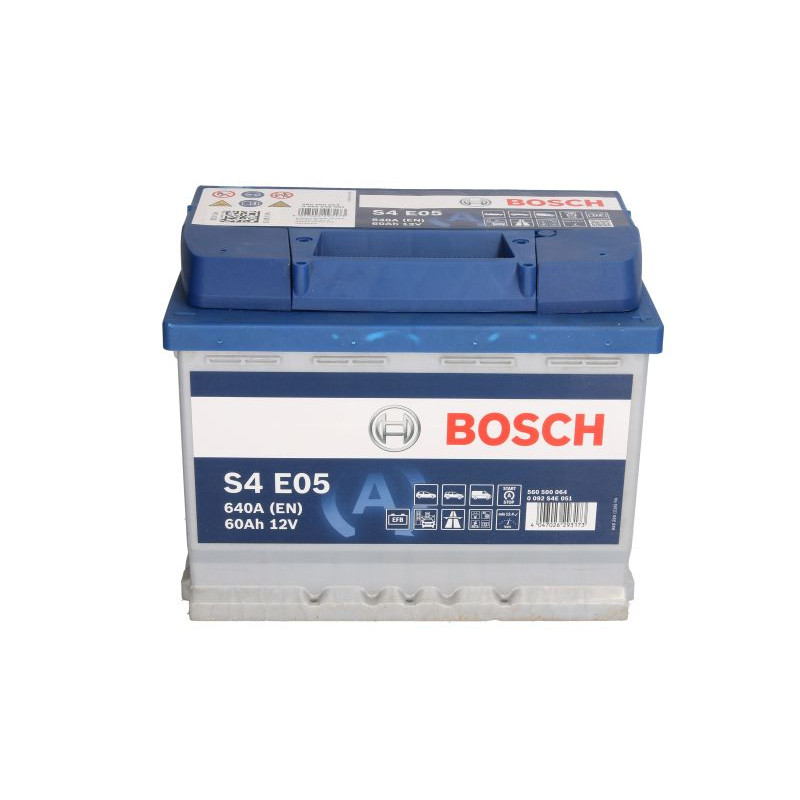 Автомобільний акумулятор Bosch S4 (E05) 60Ah 640A R+ EFB Start-Stop