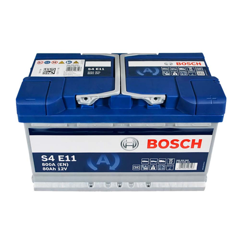 Автомобільний акумулятор Bosch S4 E11 80Ah 800A R+ EFB Start-Stop