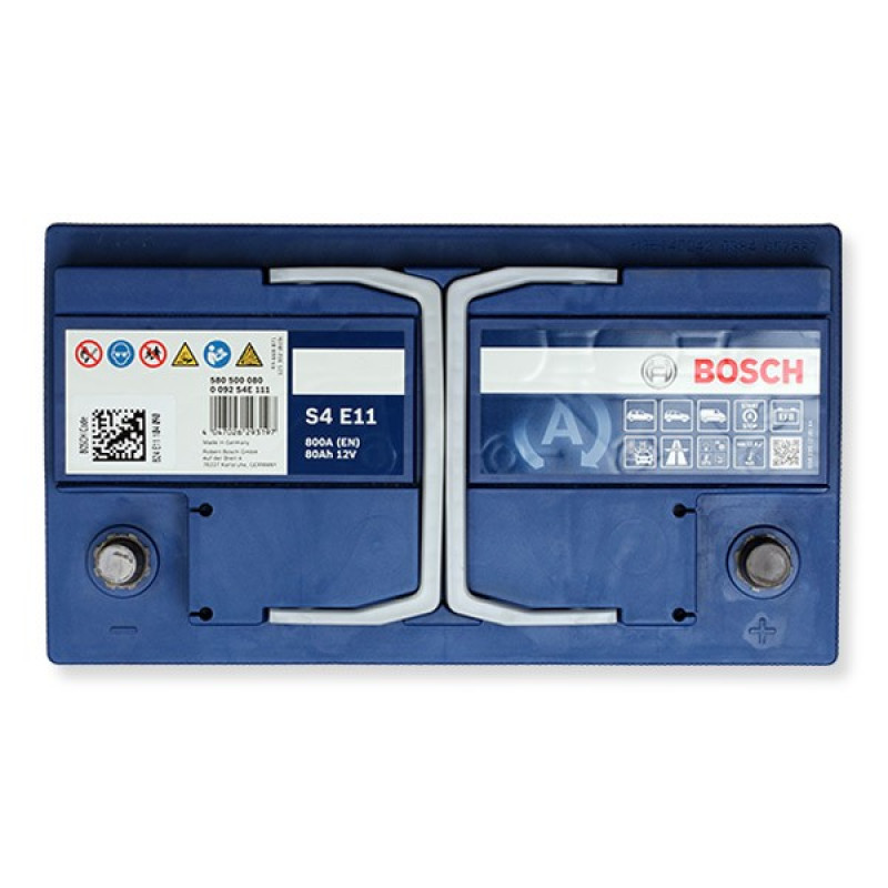 Автомобільний акумулятор Bosch S4 E11 80Ah 800A R+ EFB Start-Stop