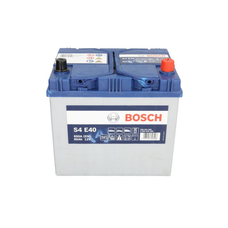 Автомобільний акумулятор Bosch S4 (E40) 65Ah 650A R+ EFB (Asia) Start-Stop