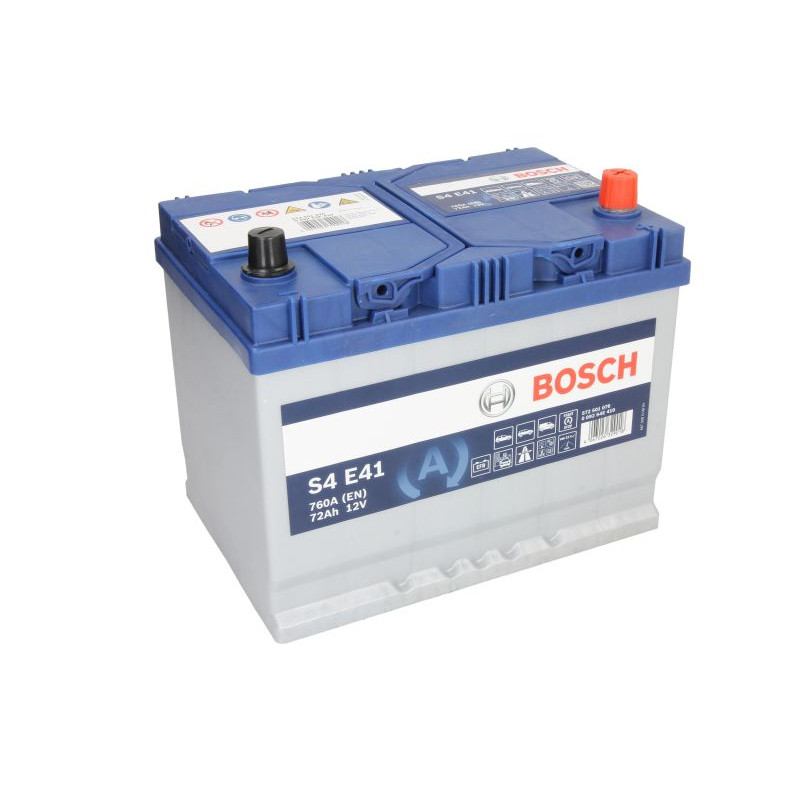 Автомобільний акумулятор Bosch S4 E41 72Ah 760A R+ EFB (Asia) Start-Stop