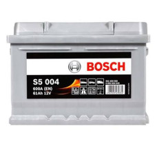 Bosch S5 (004) 61Ah 600A R+ (низький)