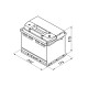 Автомобільний акумулятор Bosch S5 (004) 61Ah 600A R+ (низький корпус)