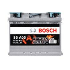 Bosch S5 (A05) 60Ah 680A R+ AGM