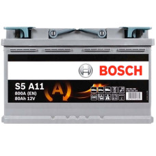 Bosch S5 (A11) 80Ah 800A R+ AGM