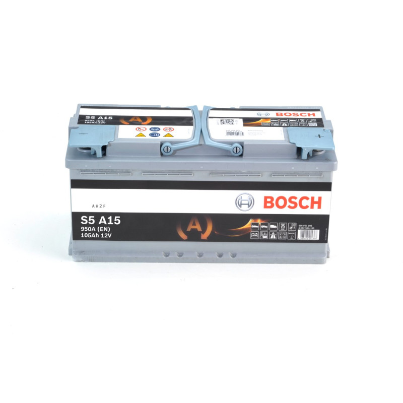 Автомобільний акумулятор Bosch S5 (A15) 105Ah 950A R+ AGM Start-Stop