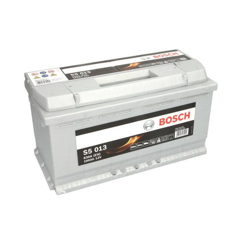 Акумулятор Bosch S5 013 (Silver Plus) 100Ah 830A R+