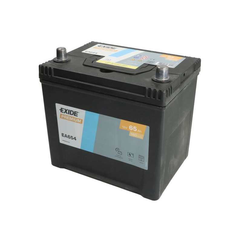 Акумулятор Exide Premium 65Ah 580A R+ Asia