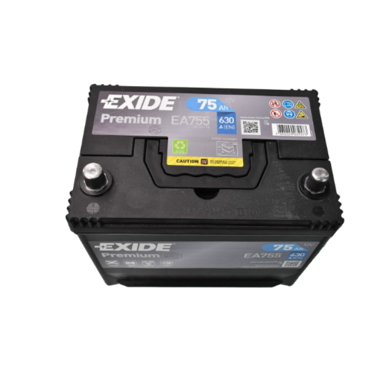 Акумулятор Exide Premium 75Ah 630A L+ Asia