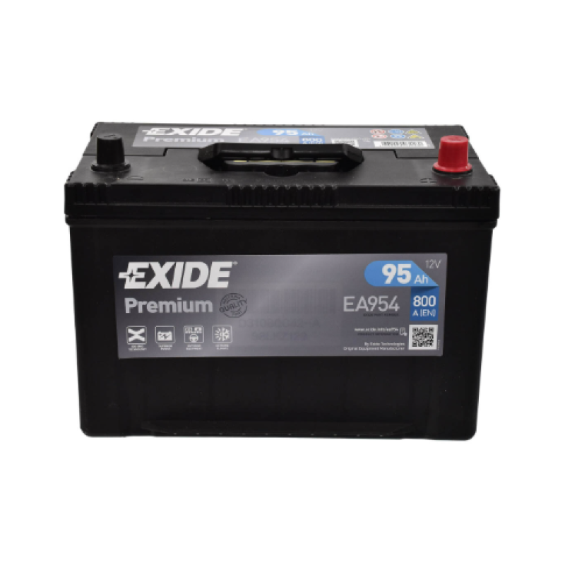 Акумулятор Exide Premium 95Ah 800A R+ Asia