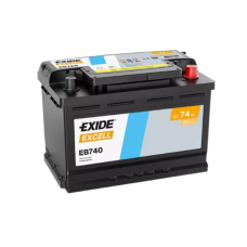 Exide Excell 74Ah 680A R+