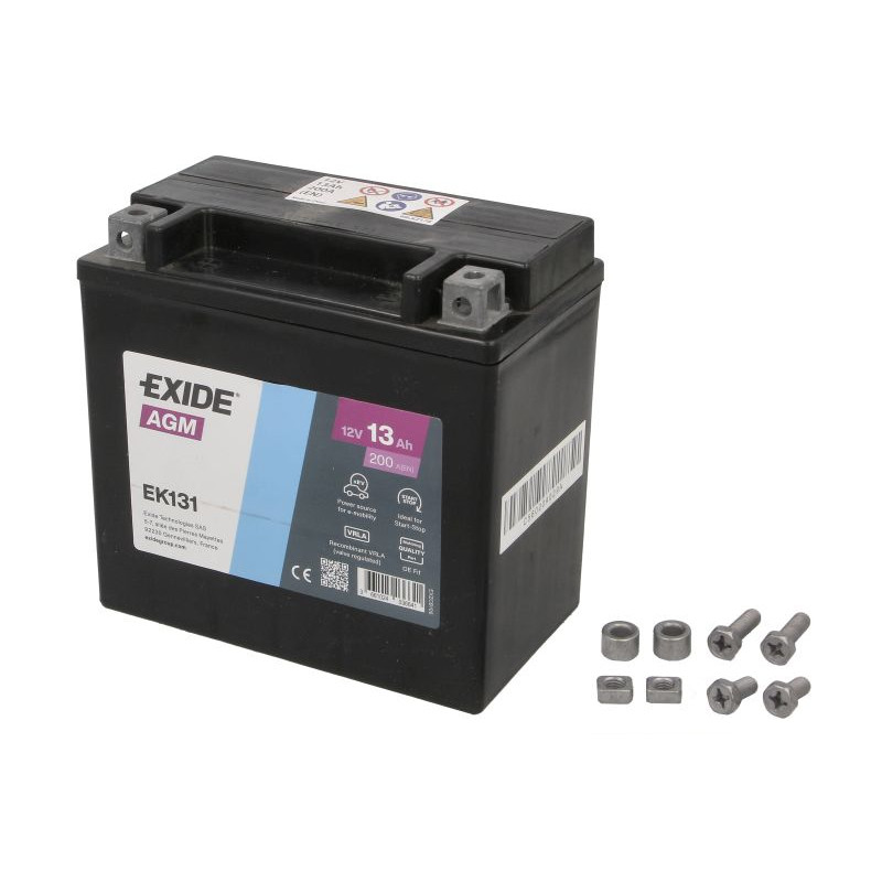 Допоміжний акумулятор Exide Start-Stop Auxiliary EK131 (13Ah / 200A / L+) Start-Stop