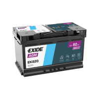 Exide 82Ah 800A R+ AGM (Start-Stop)