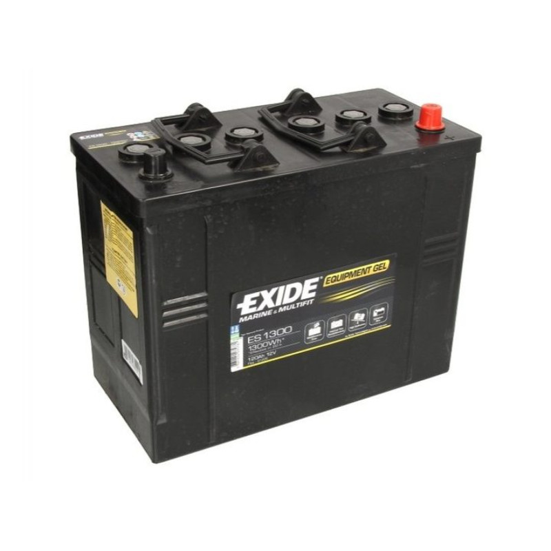 Човновий акумулятор Exide Equipment GEL ES1300 120Ah 750A R+ 1300 Wh