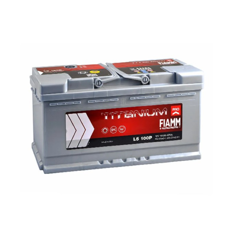 Акумулятор Fiamm Titanium PRO 100Ah 870A R+ (7905160/L5 100P)