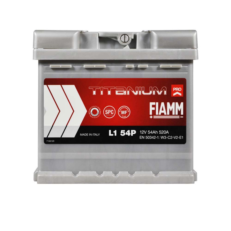 Акумулятор Fiamm Titanium PRO 54Ah 520A R+ (7905145/L1 54P)