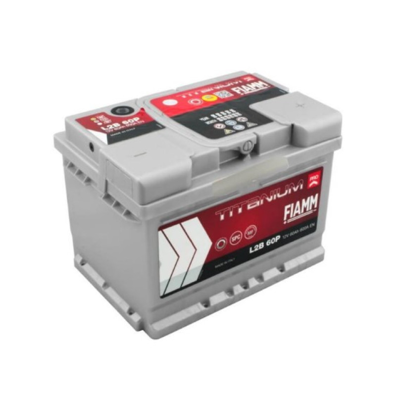 Акумулятор Fiamm Titanium PRO 60Ah 600A R+ L2B (7905149/L2B 60P)