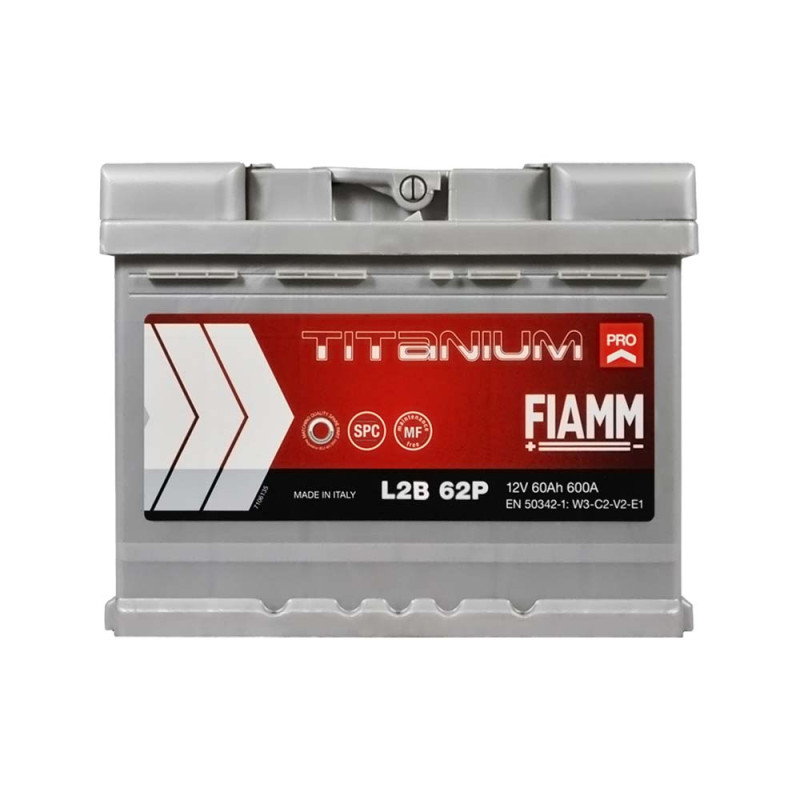 Акумулятор Fiamm Titanium PRO 60Ah 600A R+ L2B (7905149/L2B 60P)